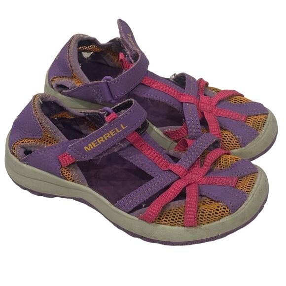 Girls Merrell Waterproof Sandals sz 13 Merrell Dragonfly Sport Sandals - Picture 1 of 6